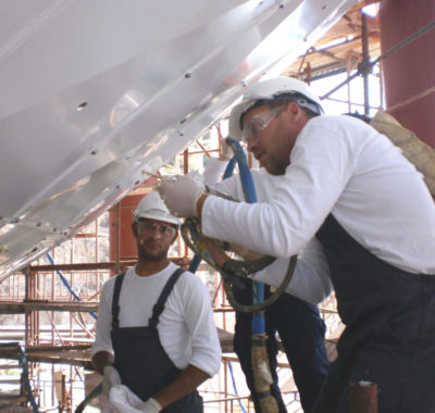 βιομηχανική μόνωση.